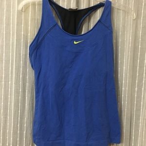 Blue nike top